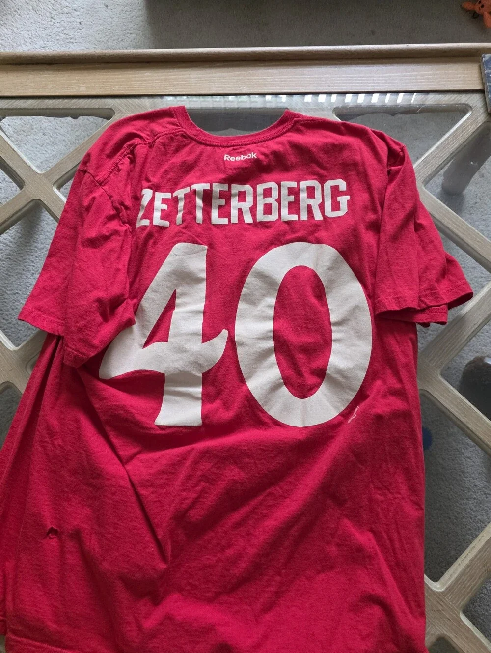 NHL Detroit Red Wings Kids Red Graphic Tee